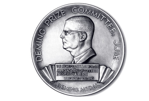deming prize In 1951, the deming prize was established in japan in honor of dr w edwards demingit is an avenue for disseminating knowledge of successful methods for improvement. deming prize In 1951, the deming prize was established in japan in honor of dr w edwards demingit is an avenue for disseminating knowledge of successful methods for improvement.